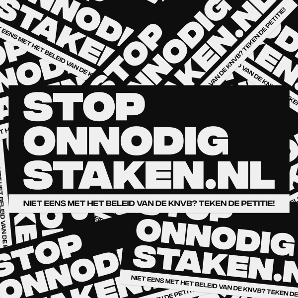 Stickerset - Stop Onnodig Staken - Afbeelding 3